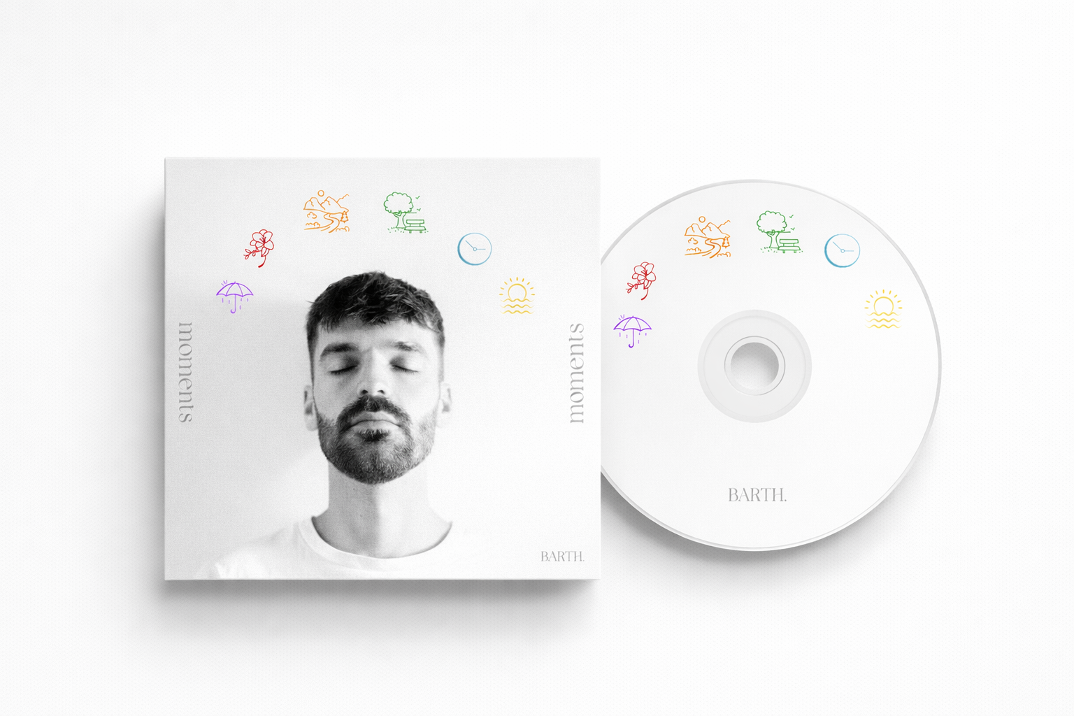 moments ep on CD (2023)